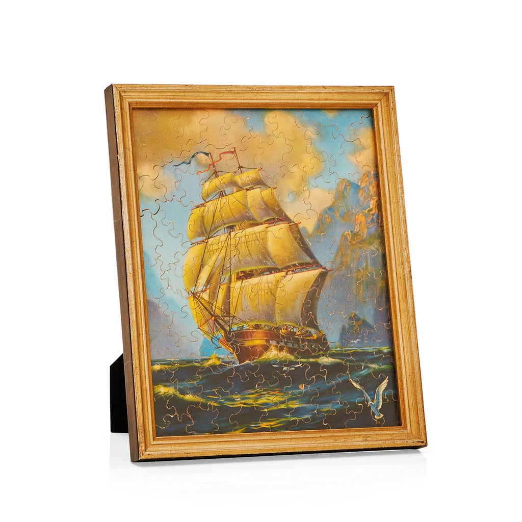 1120 (A+D) Framed Ship Puzzle
