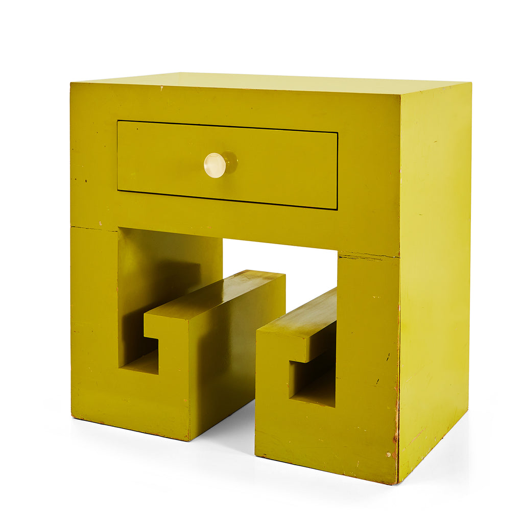 Green Olive Japanese Side Table