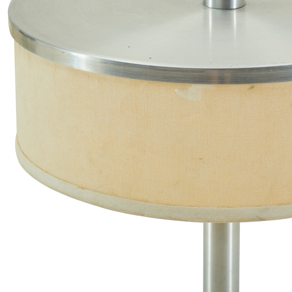 Silver Art Deco Table Lamp