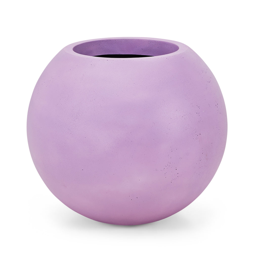 Purple Sphere Planter Pot