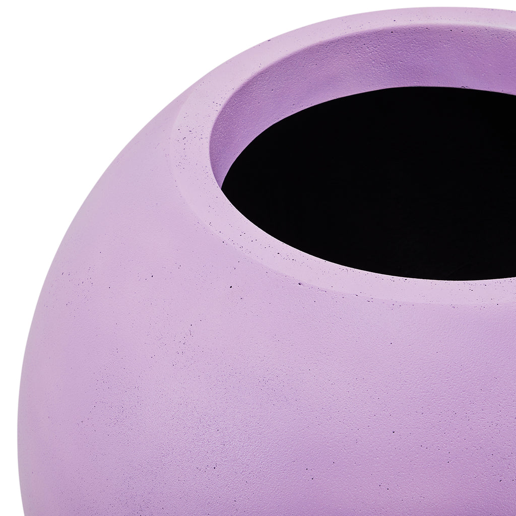 Purple Sphere Planter Pot