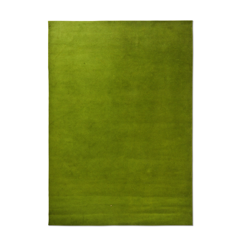 Large Solid Green Rug