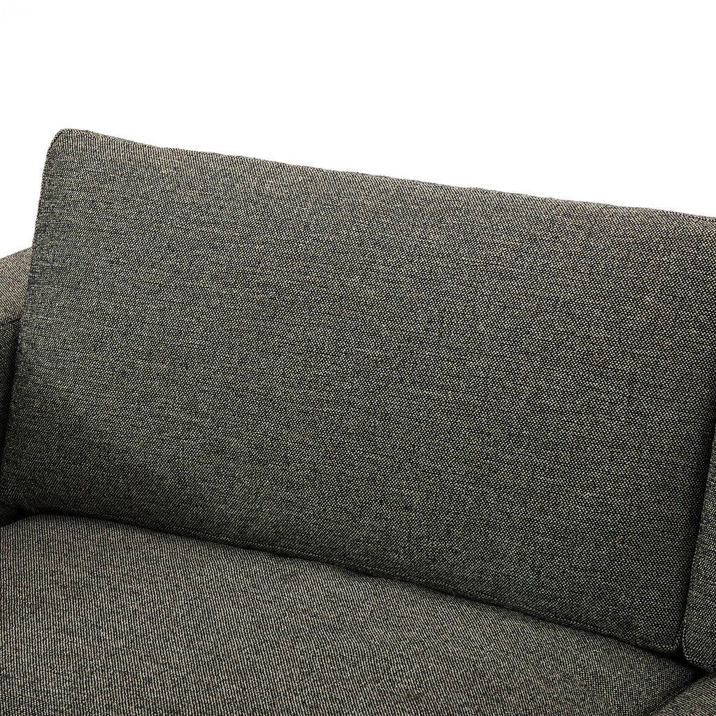 Grey Modern Square Arm Sofa