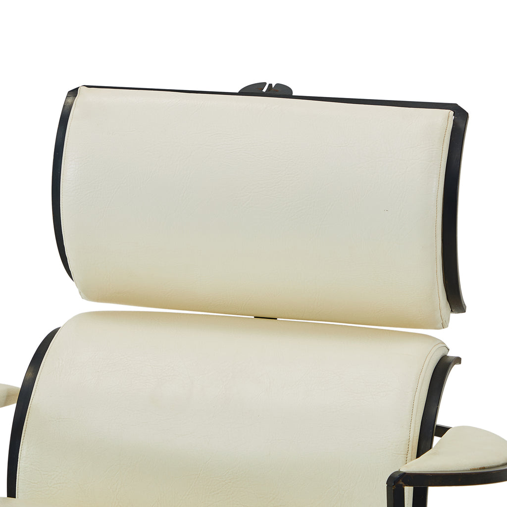 White Carlo Forcolini Signora Chan Lounge Chair