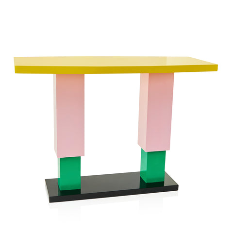 Memphis Style Console Table