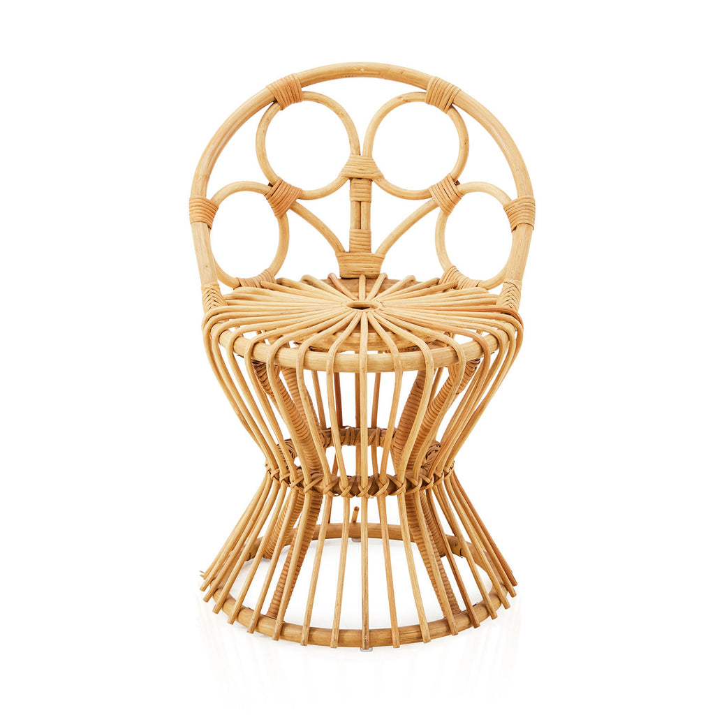 Rattan Small Side Chair