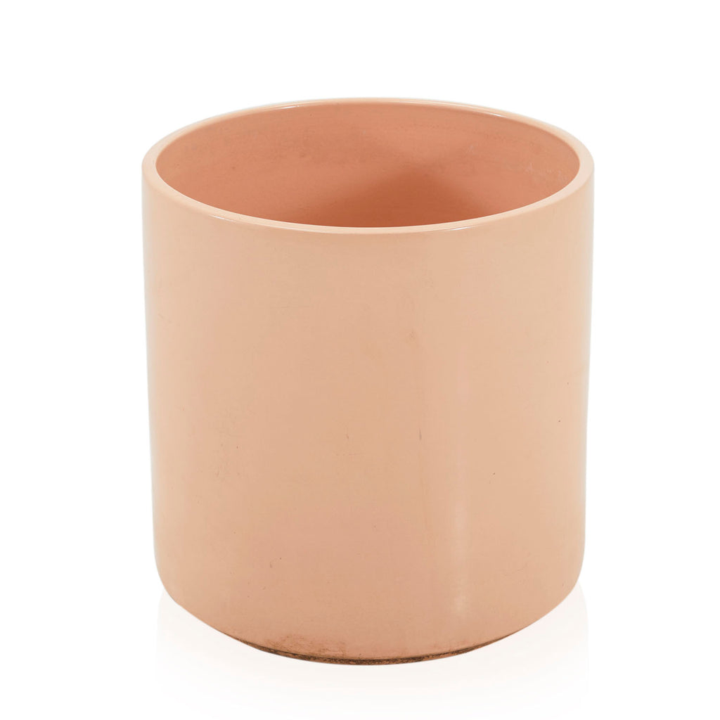 Peach Cylinder Vase