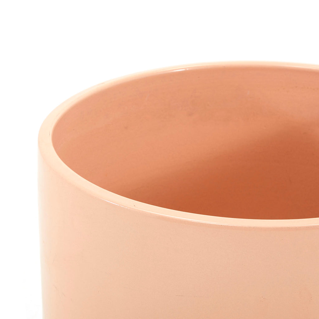 Peach Cylinder Vase