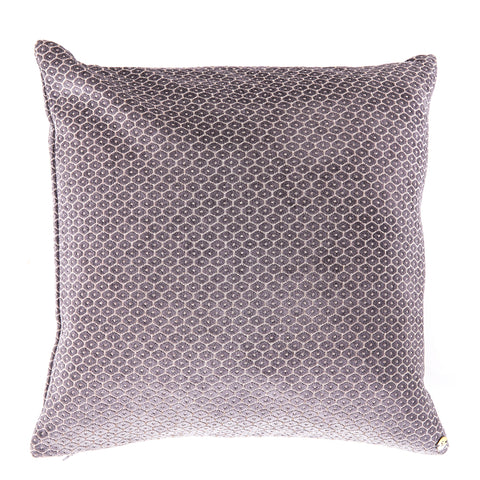 Purple-Grey Honeycomb Pillow