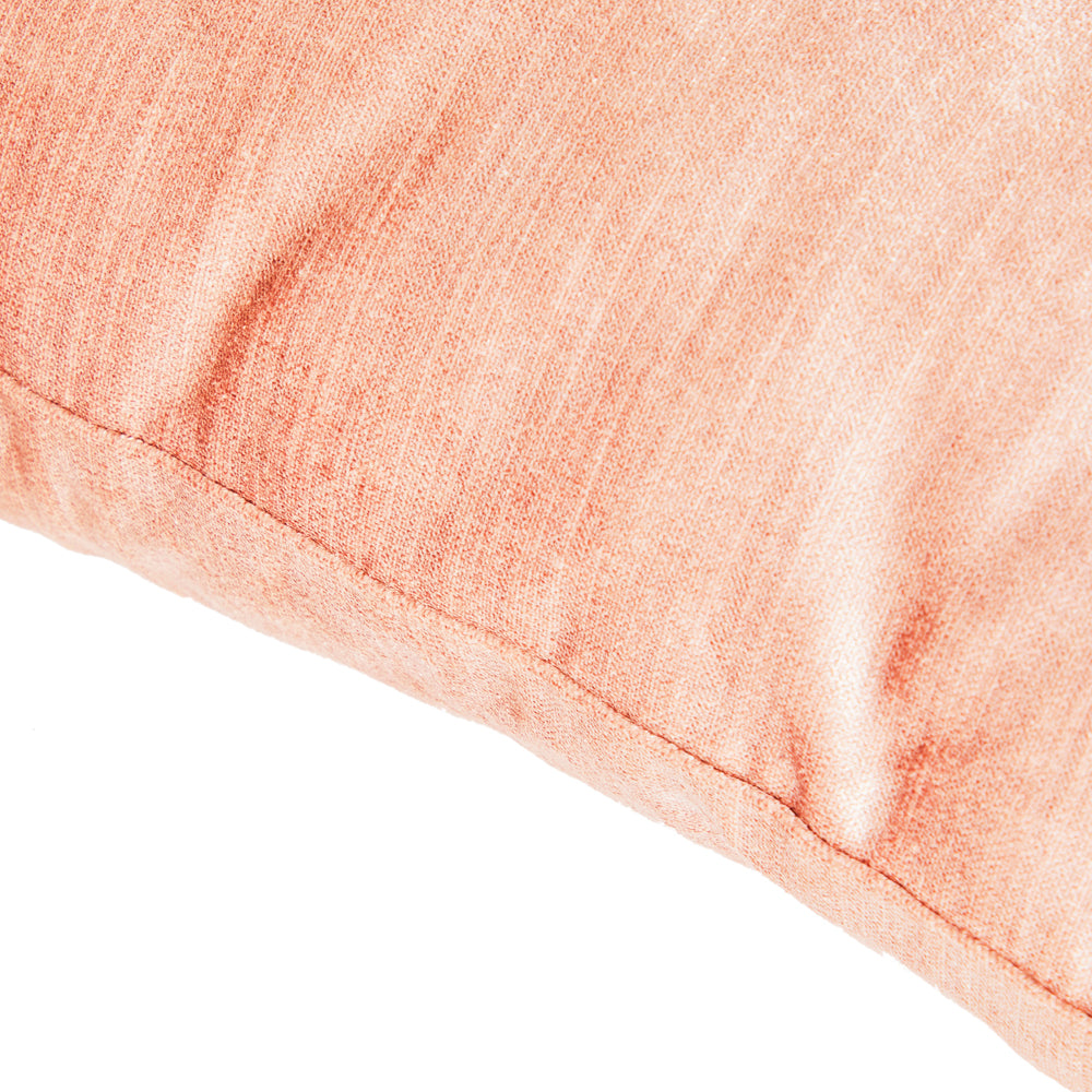 Textured Blush Velvet Pillow