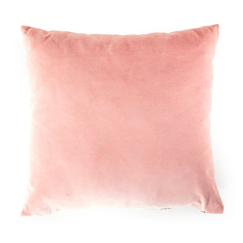 Muted Pink Velvet Pillow