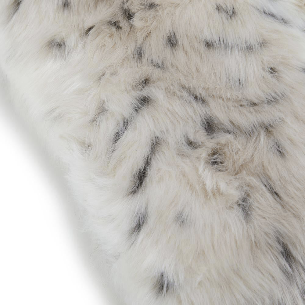 Faux Lynx Fur Pillow
