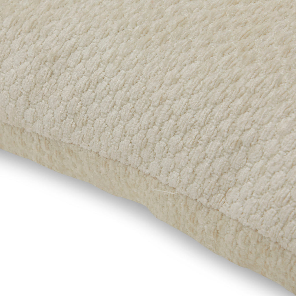 Soft Cream Textured Pillow