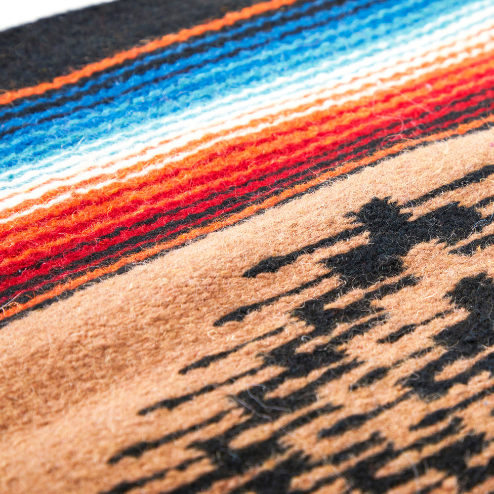 Multicolored Aztec Runner Rug