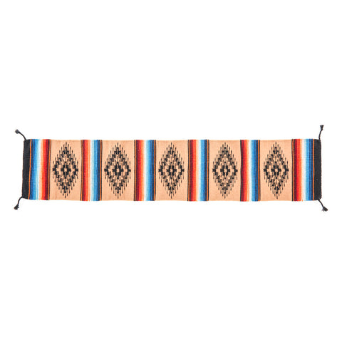 Multicolored Aztec Runner Rug