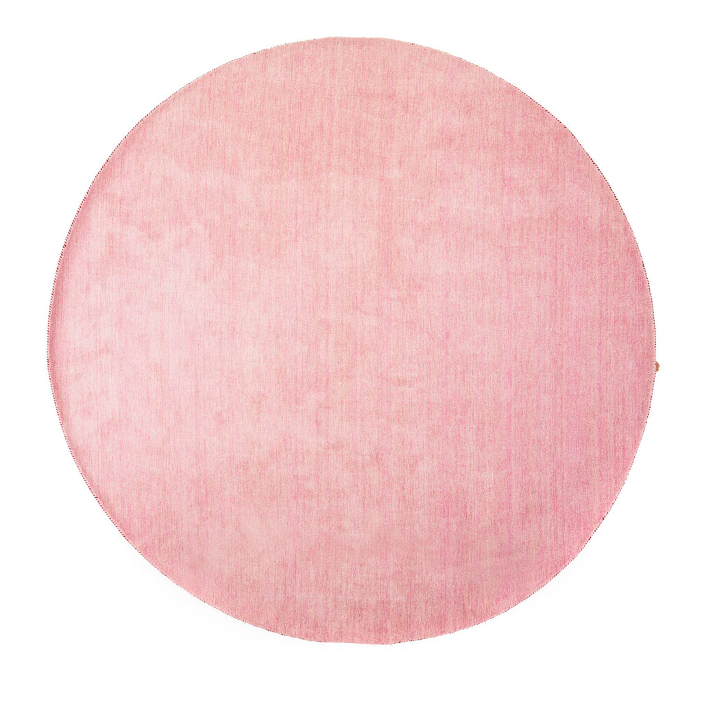 Pink Round Rug