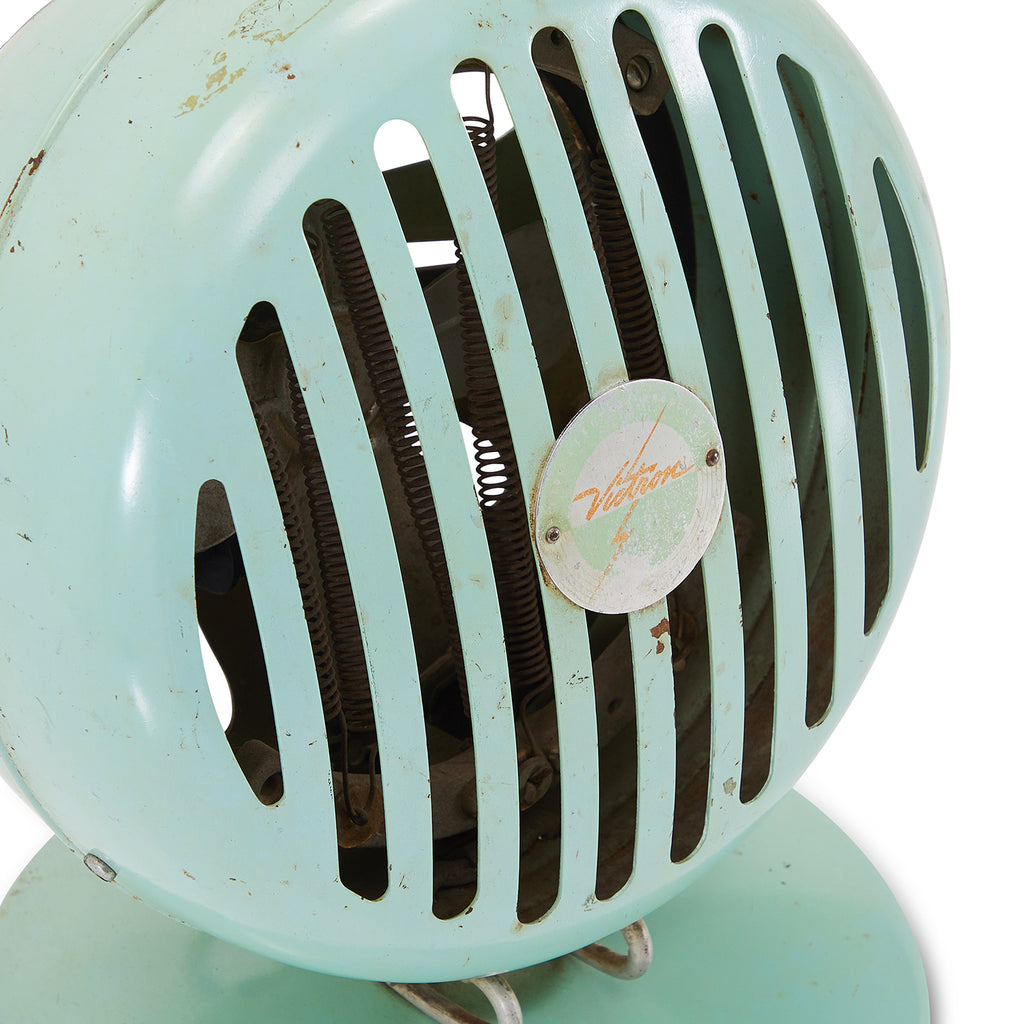 Turquoise Vintage Victrons Fan