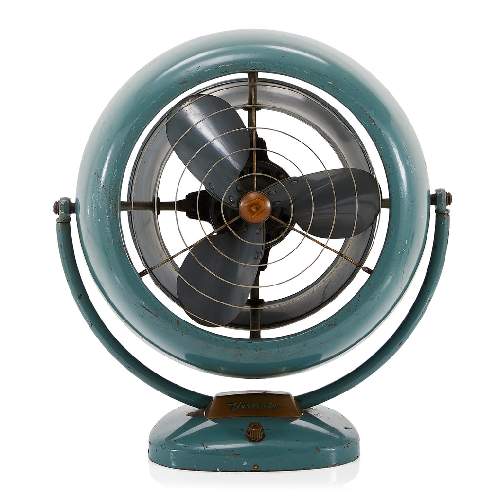 Teal Vintage Vornado Fan - Large