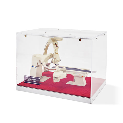Off-White and Red Angiorex X-Ray Machine Model