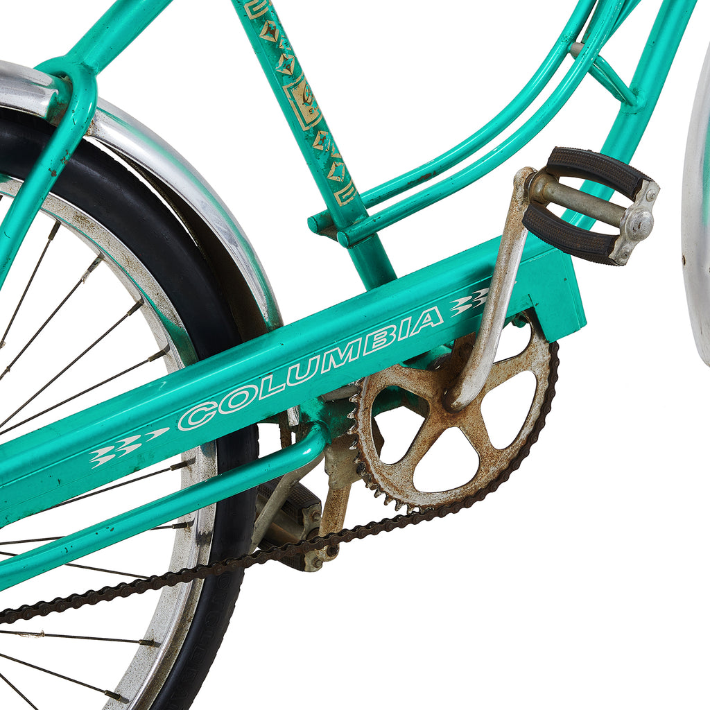 Turquoise Columbia Bicycle