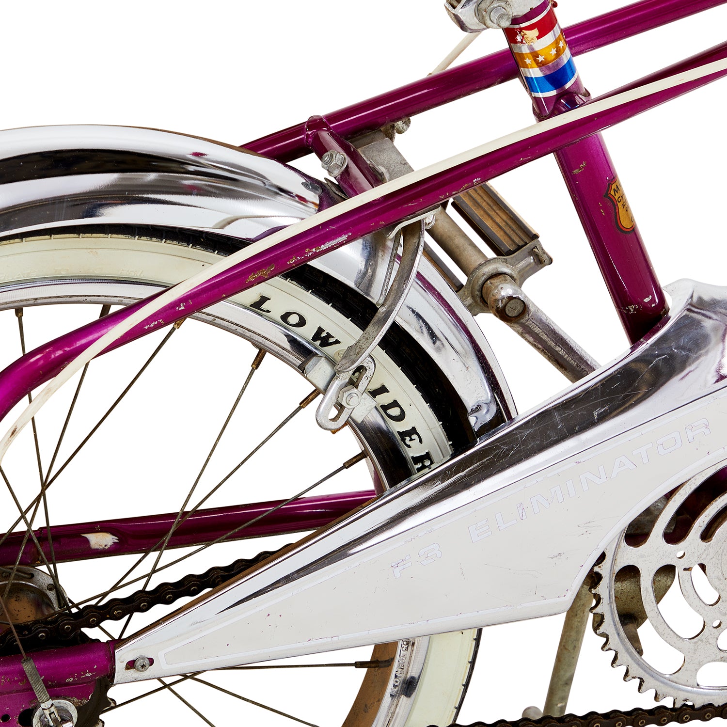 purple lowrider bicycle Purple Murray F3 Eliminator Lowrider Bike