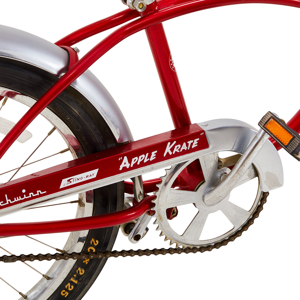 Red Schwinn Sting Ray Bike