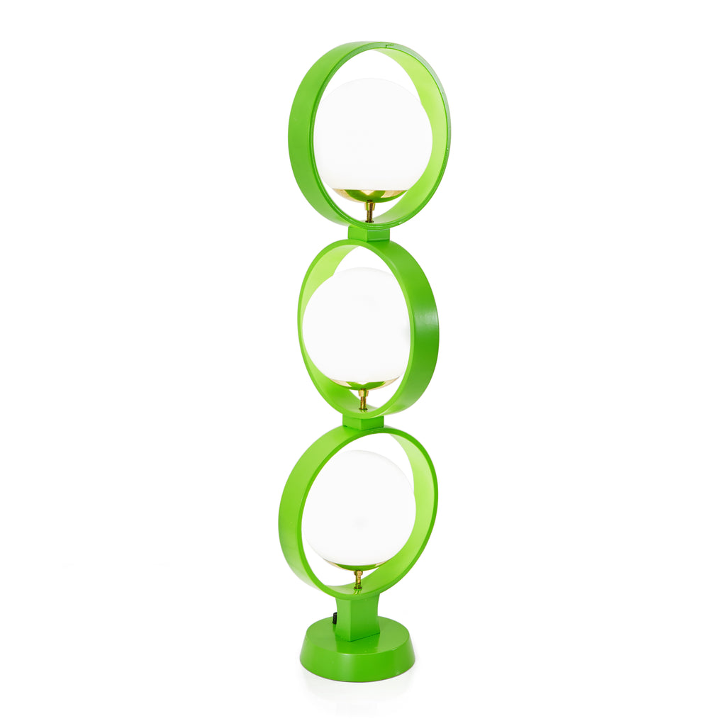 Green Modeline Triple Bubble Light Table Lamp