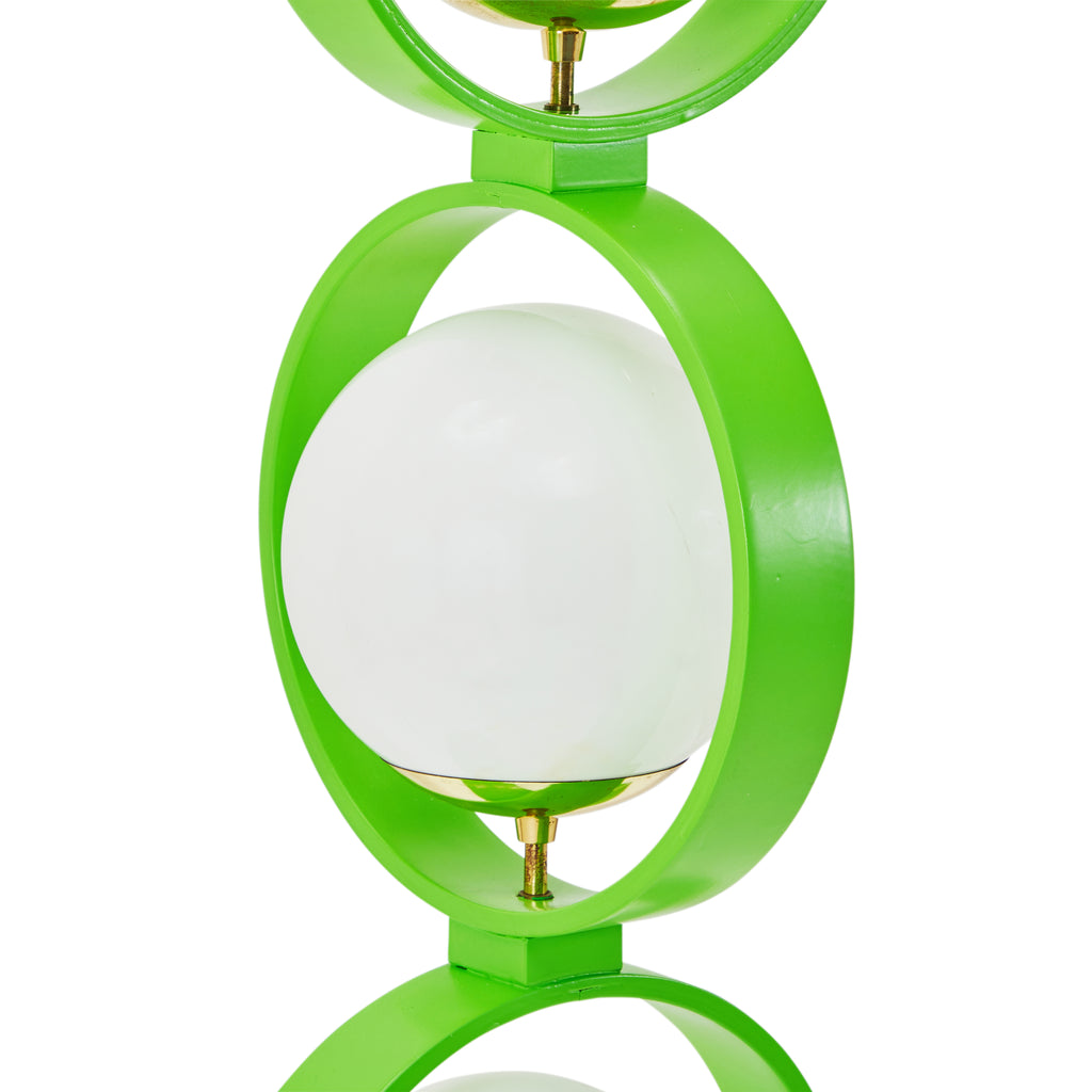 Green Modeline Triple Bubble Light Table Lamp