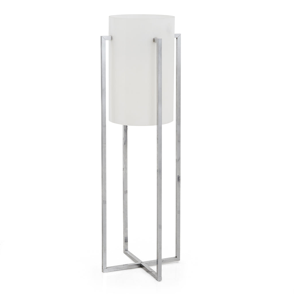 Thin Chrome Frame Table Lamp