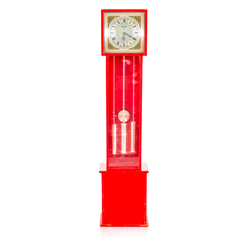 Red Bentley Floor Clock