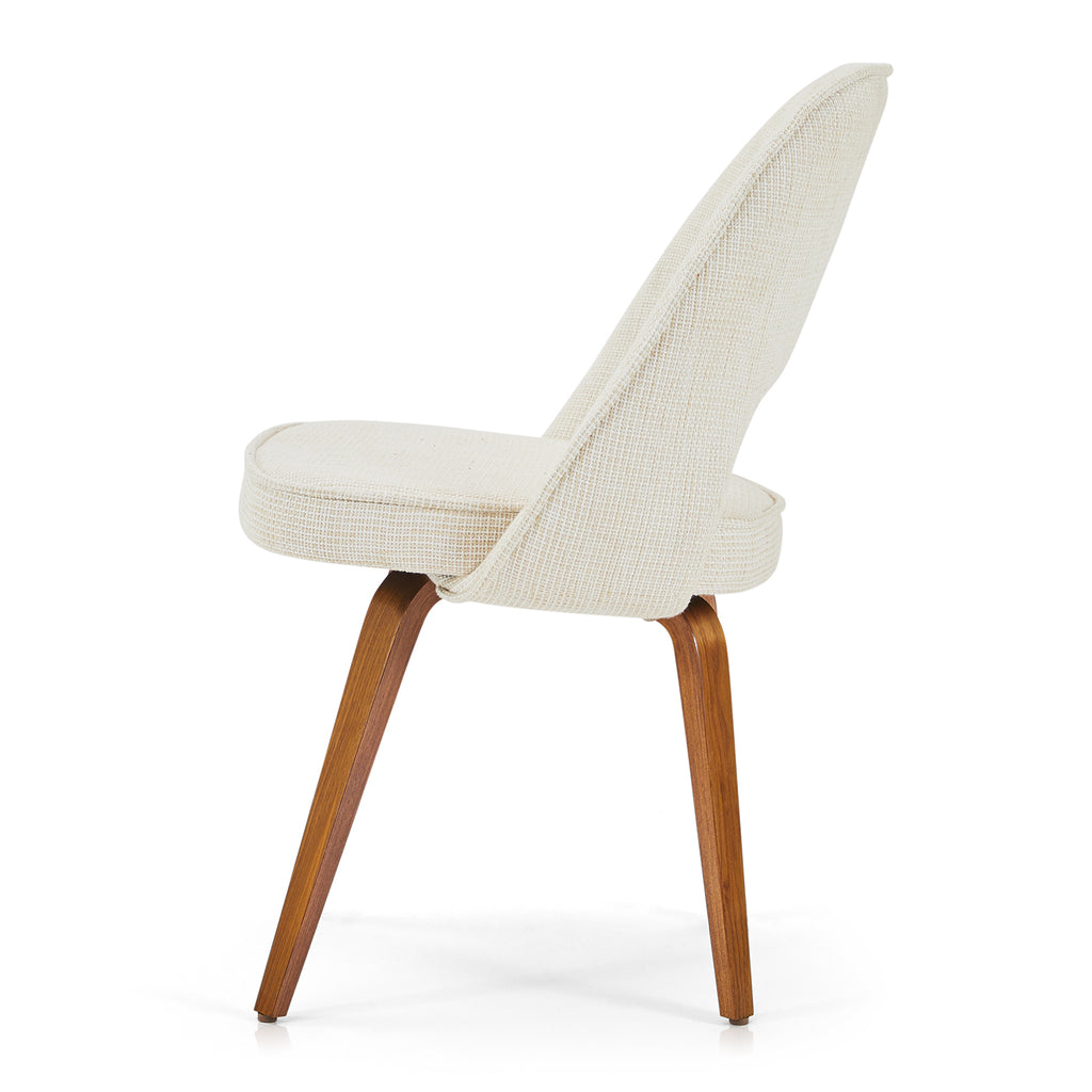White Saarinen Style Executive Chair