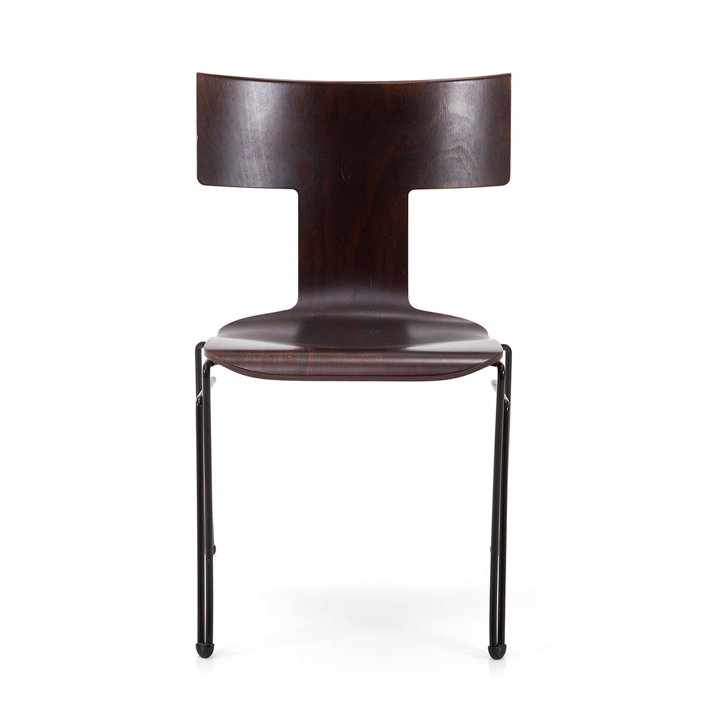 Dark Wood Donghia Anziano Chair