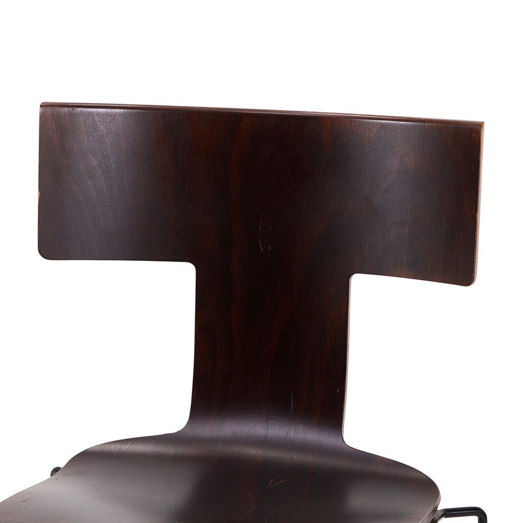 Dark Wood Donghia Anziano Chair
