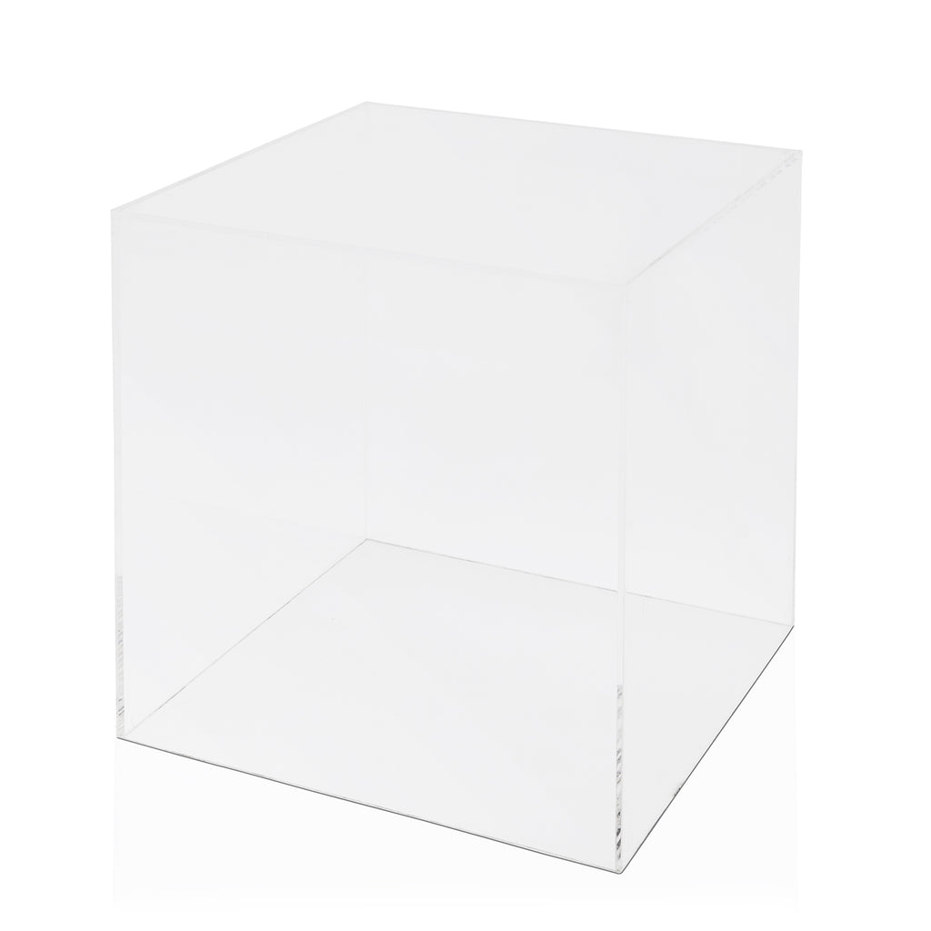 Clear Plexi Cube Pedestal