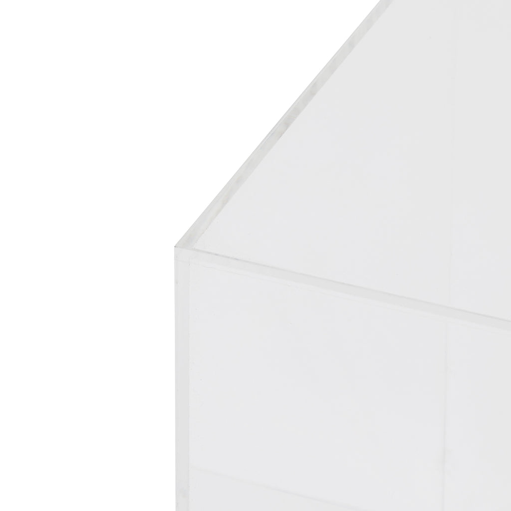 Clear Plexi Cube Pedestal