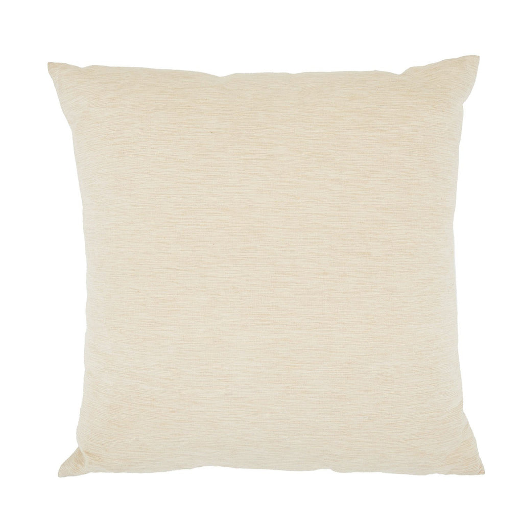 Tan Cream Textured Pillow
