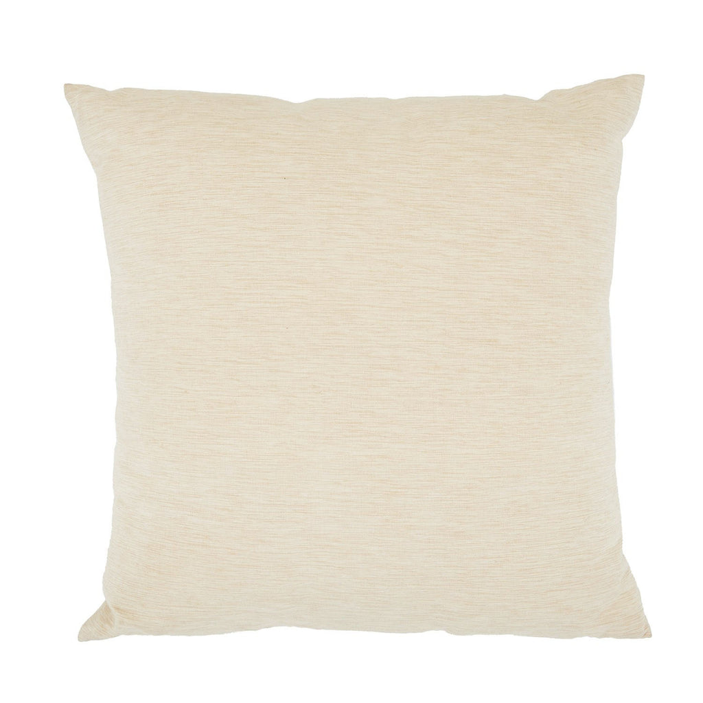 Tan Cream Textured Pillow