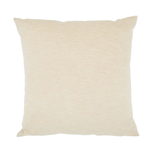 Tan Cream Textured Pillow