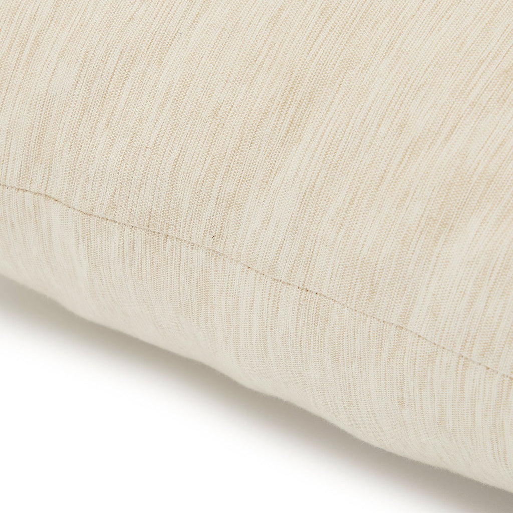 Tan Cream Textured Pillow