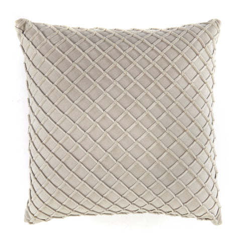 Off-White Criss-Cross Pillow