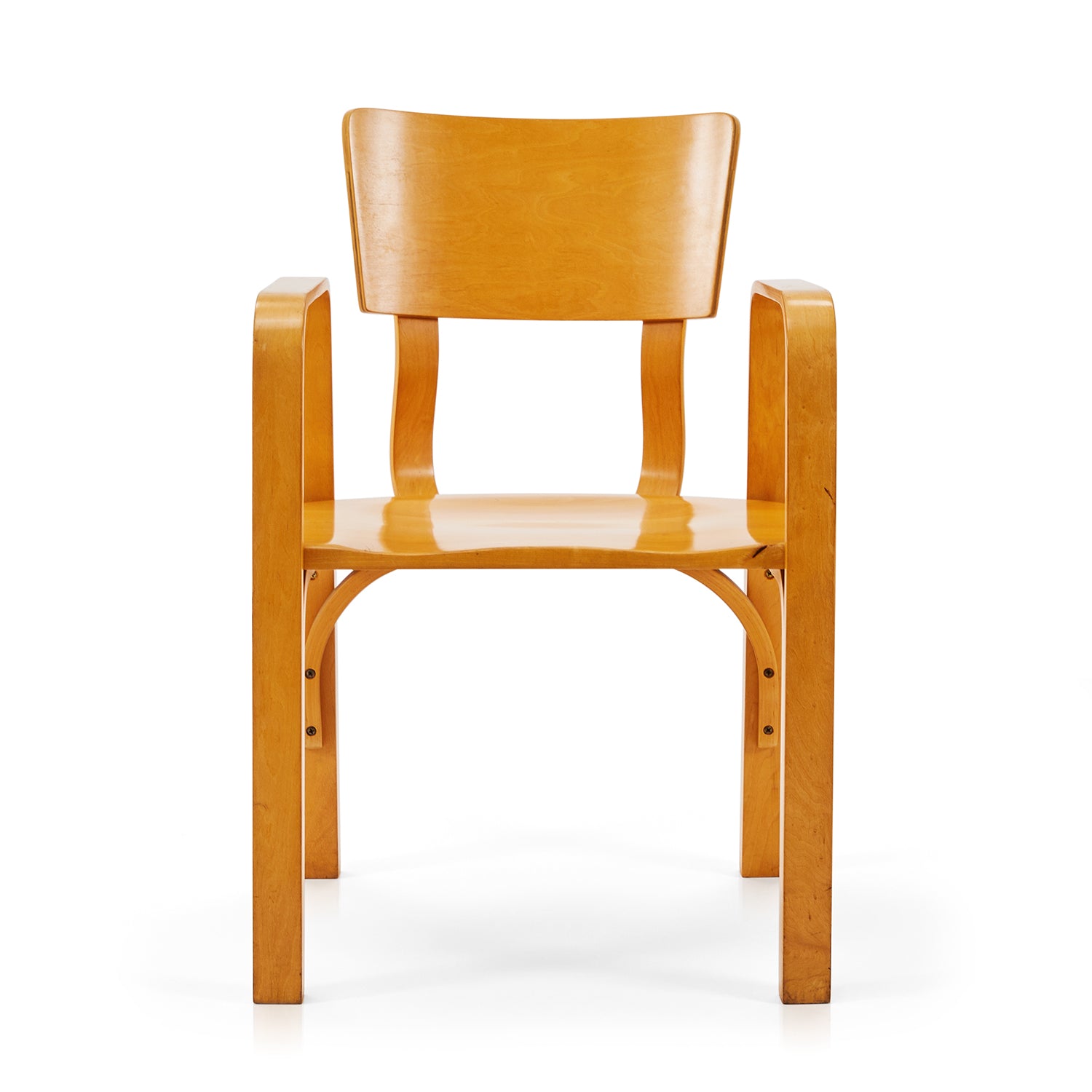 Wood Thonet Natural Arm Chair - Gil & Roy Props
