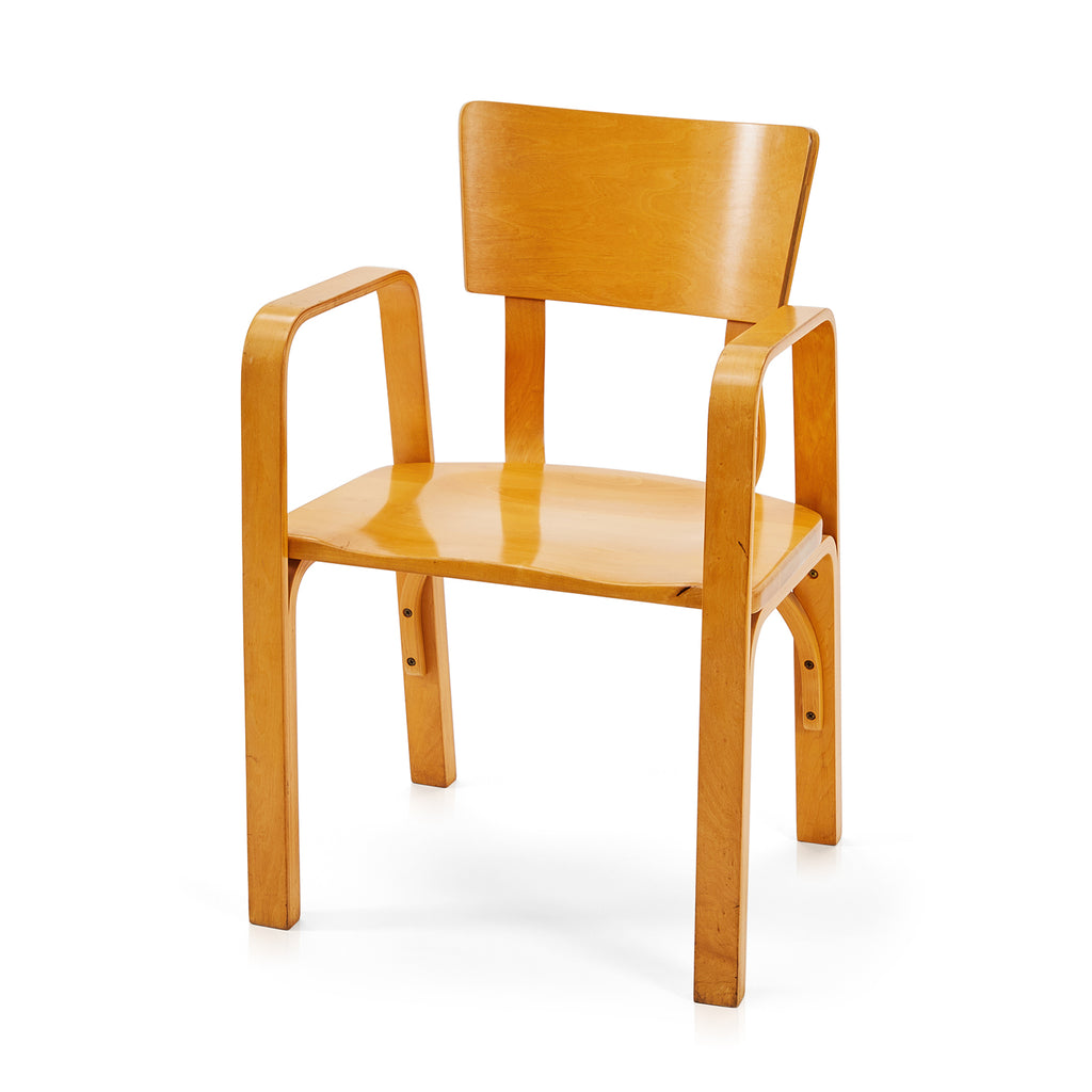 Wood Thonet Natural Arm Chair