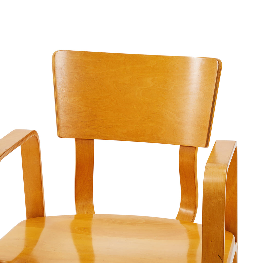 Wood Thonet Natural Arm Chair