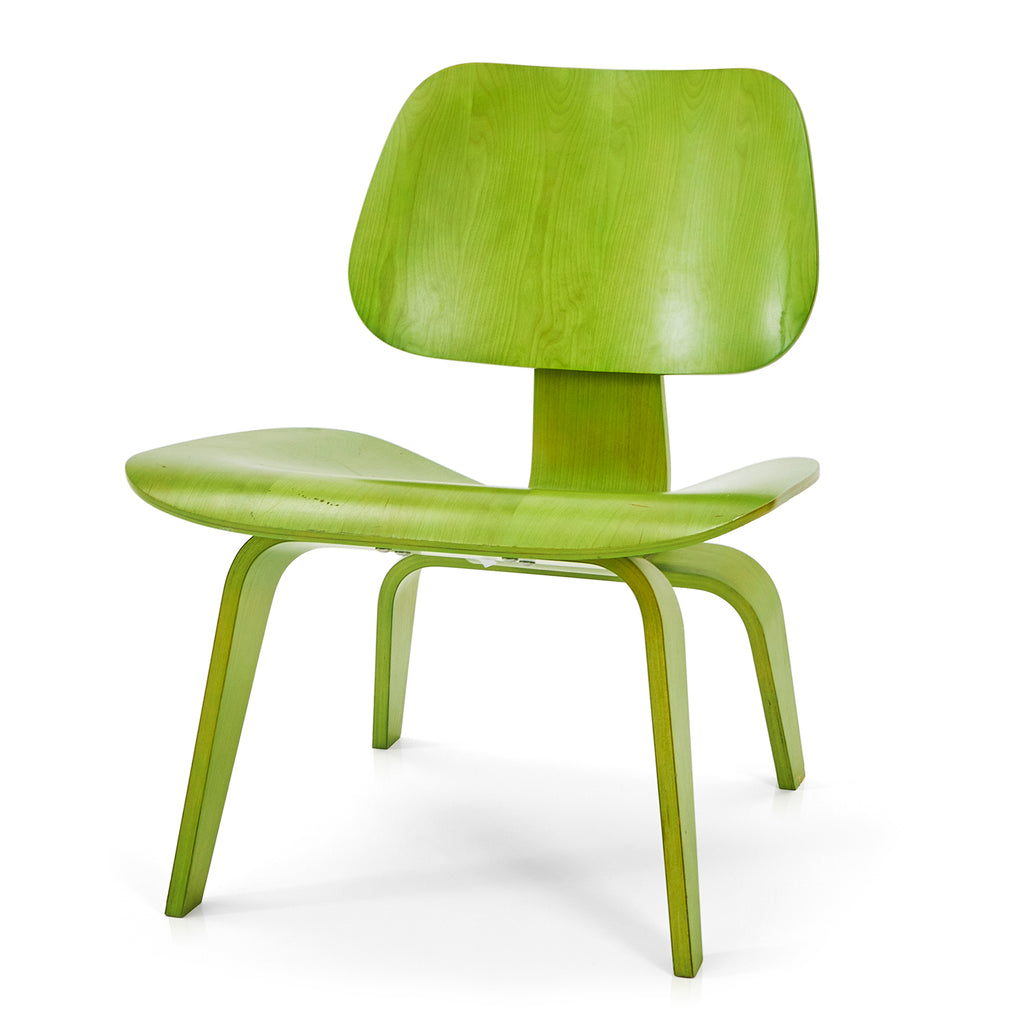 Green Molded Wood Modern Lounge Chair