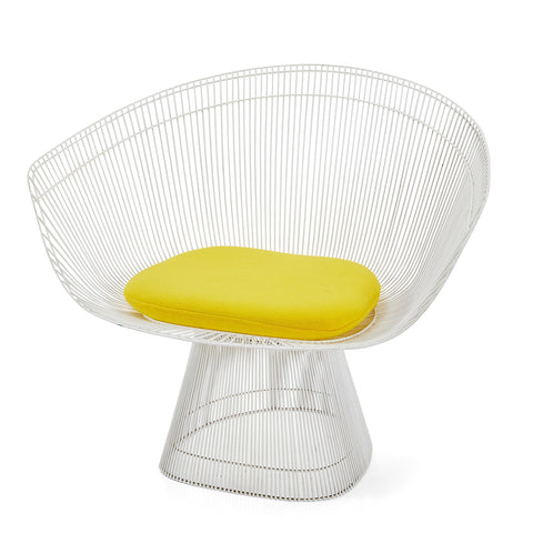 White & Yellow Platner Lounge Chair