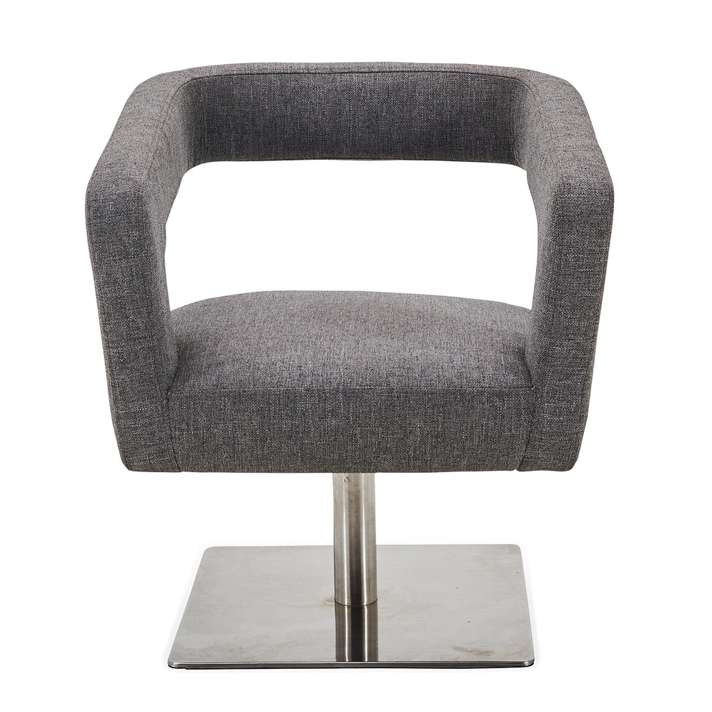 Loop Back Chair - Grey Fabric