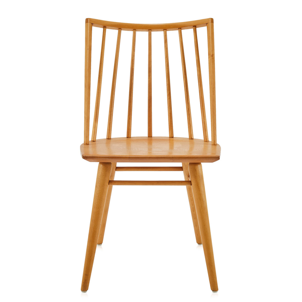 Wood Dining Chair - Curved Back