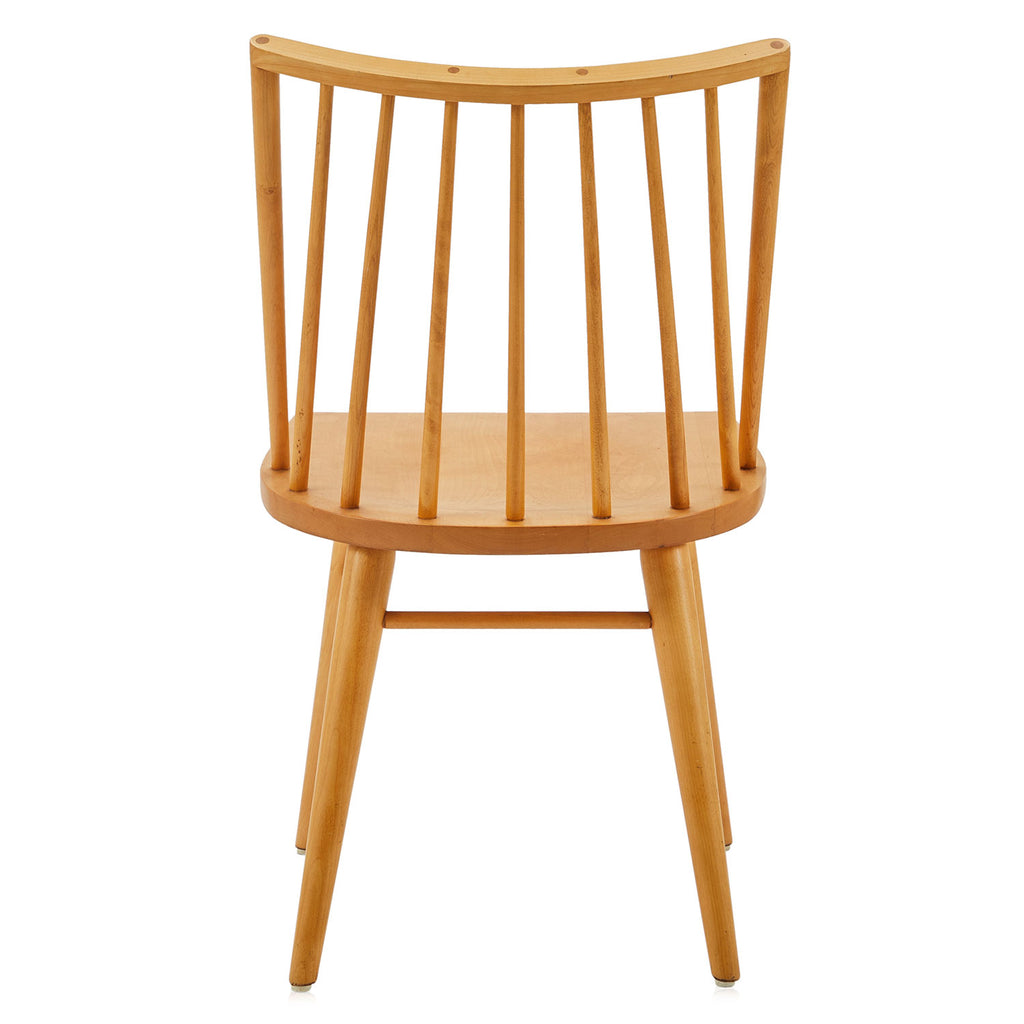 Wood Dining Chair - Curved Back