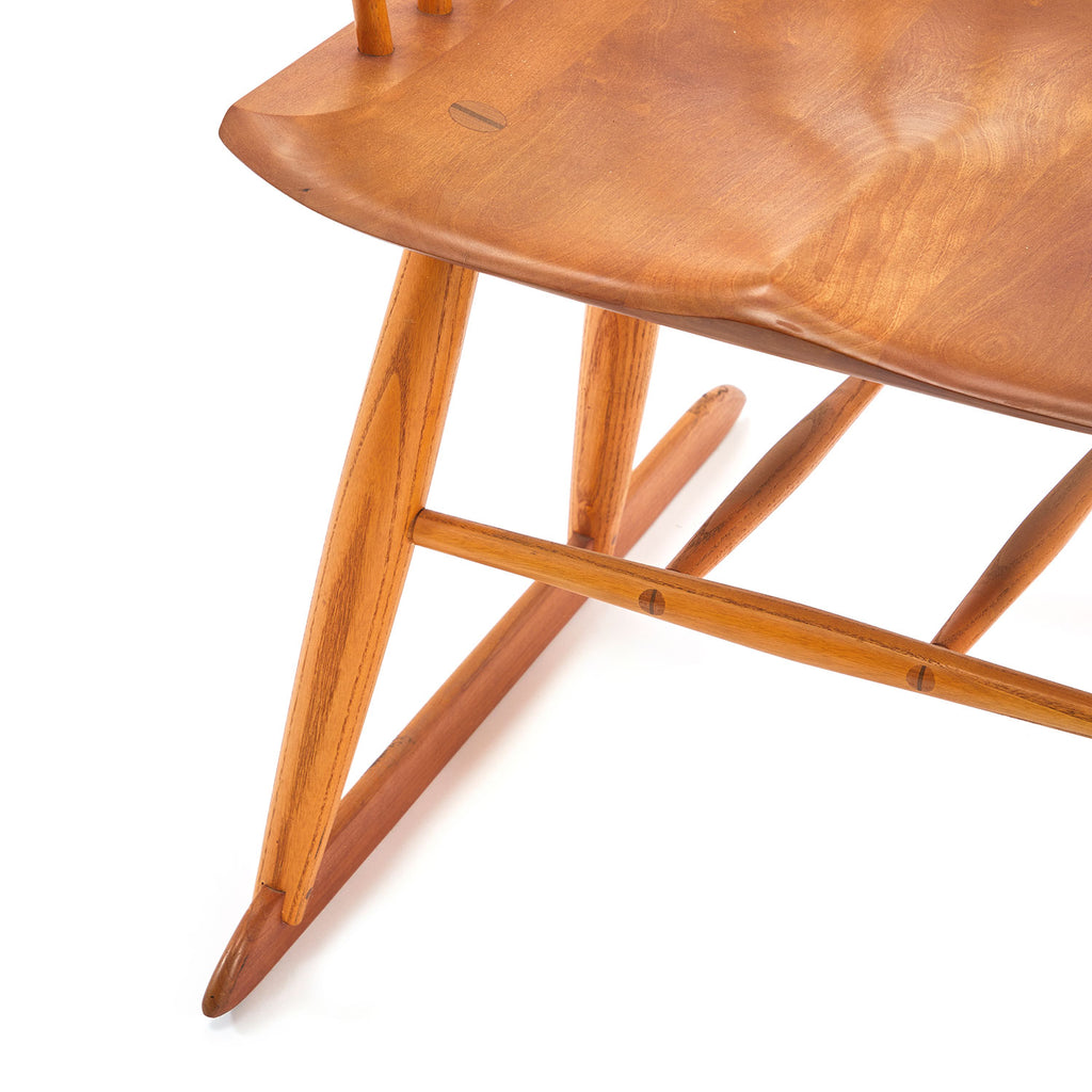 Wood Spindle Back Dining Chair