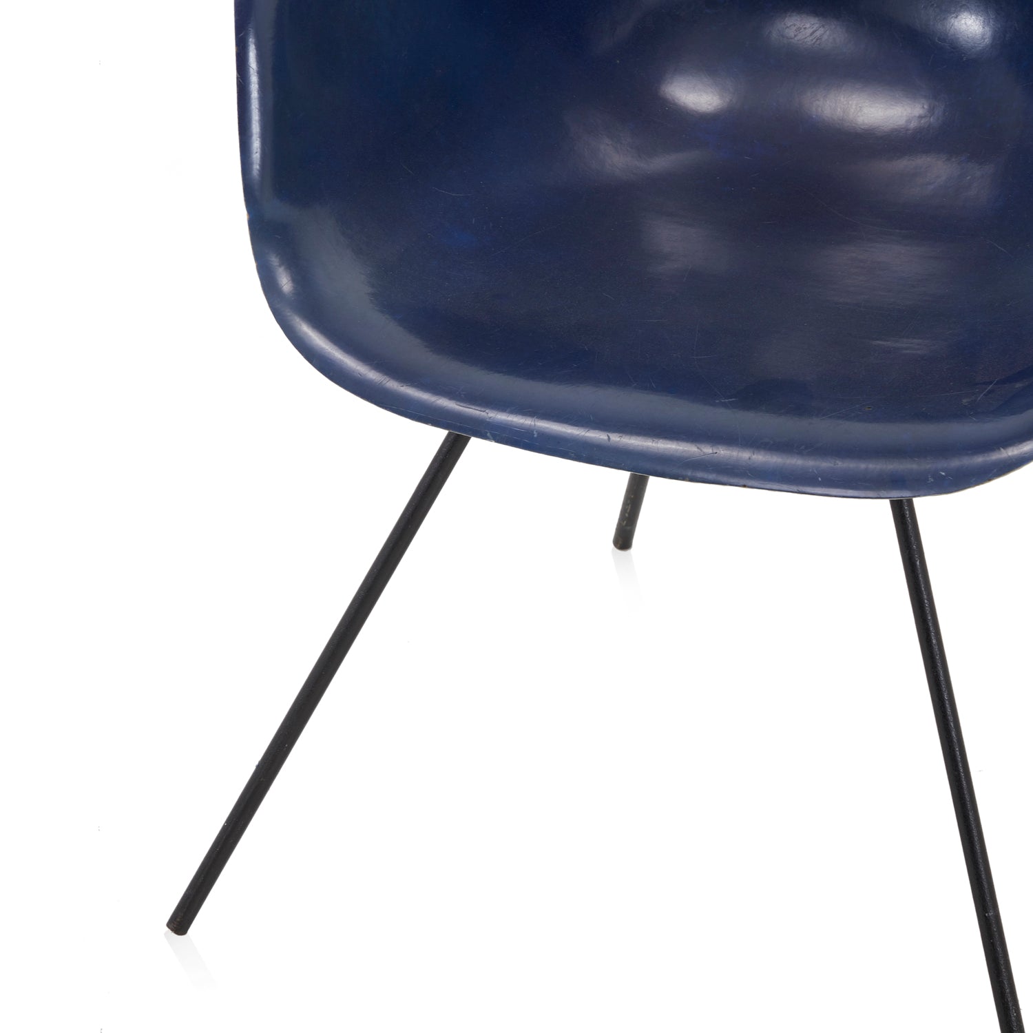 Blue Navy Kids Size Shell Chair - Gil & Roy Props